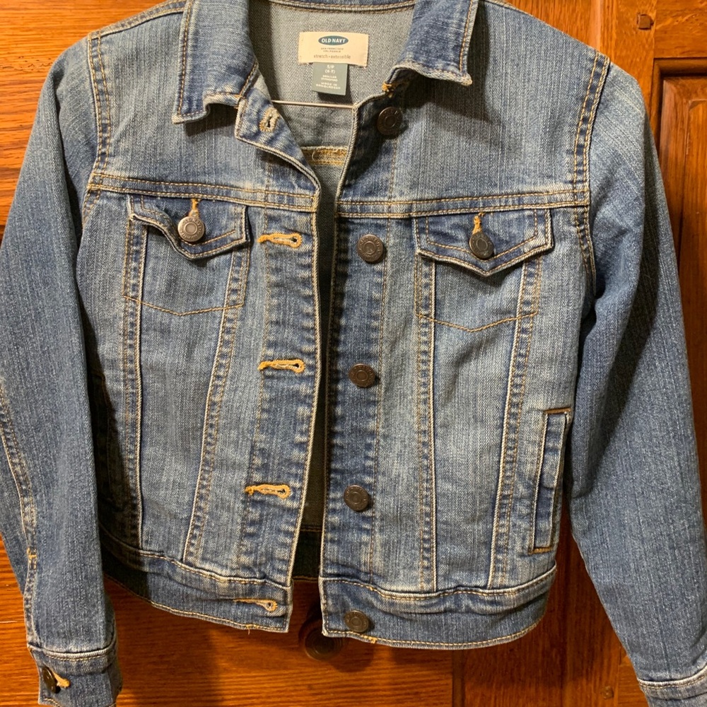Old Navy girls Blue Jean Jacket